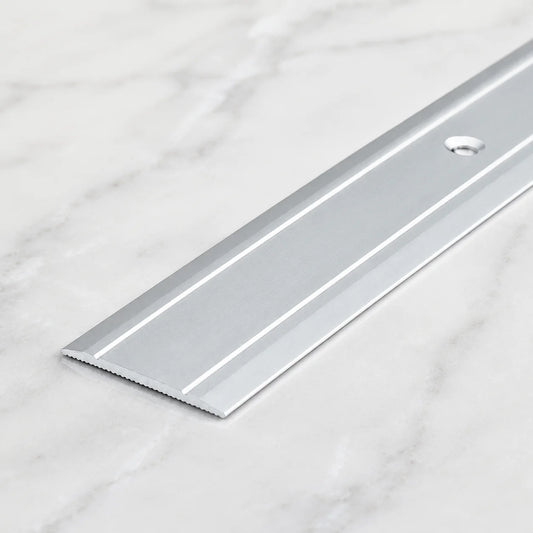 30mm Screw Fix Aluminium Door Threshold Strip – 900mm In Silver Color