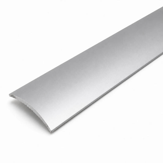 Aluminium Door Threshold Strip 40mm Self Adhesive in silver color