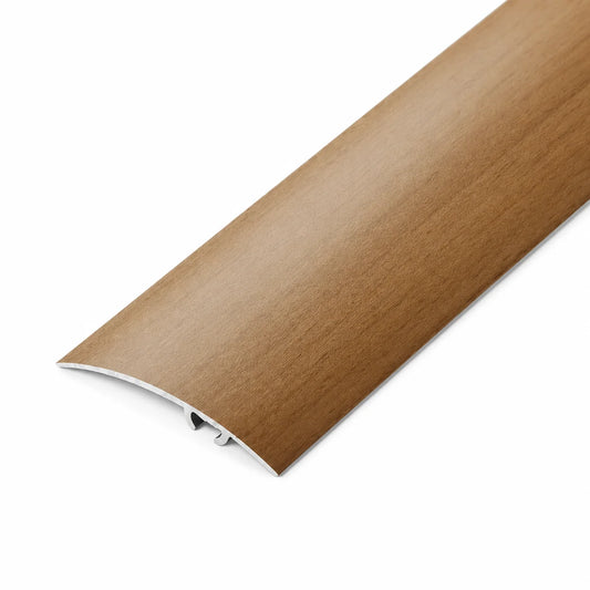 47mm Wood Effect Aluminium Threshold Strip | 930mm In Beech Color