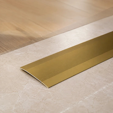 Self Adhesive Aluminium Door Threshold Strip 100 MM x 930 MM Length - DT100K Gold