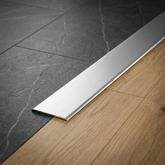 30mm Self-Adhesive Aluminium Threshold Strip – 930mm In Silver Color