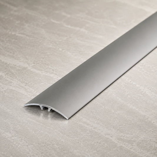 Aluminium Door Threshold Strip 30 MM 40 MM 50 MM x 930 MM Length Anodised Push-In Transition In Silver Color