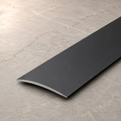 100mm Self-Adhesive Aluminium Door Threshold Strip In Black Color