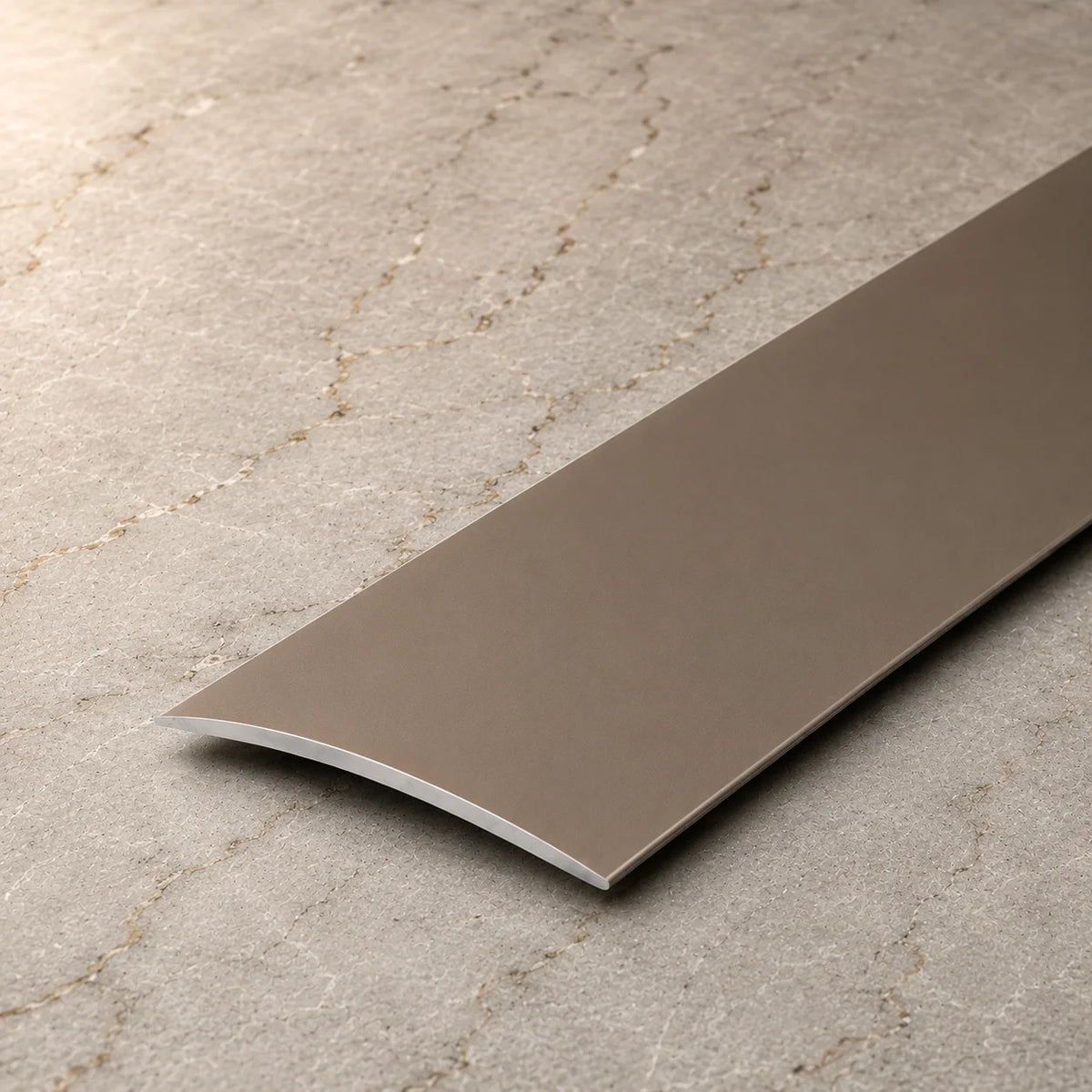 100mm Self-Adhesive Aluminium Door Threshold Strip In Champagne Color