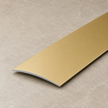100mm Self-Adhesive Aluminium Door Threshold Strip In Gold Color