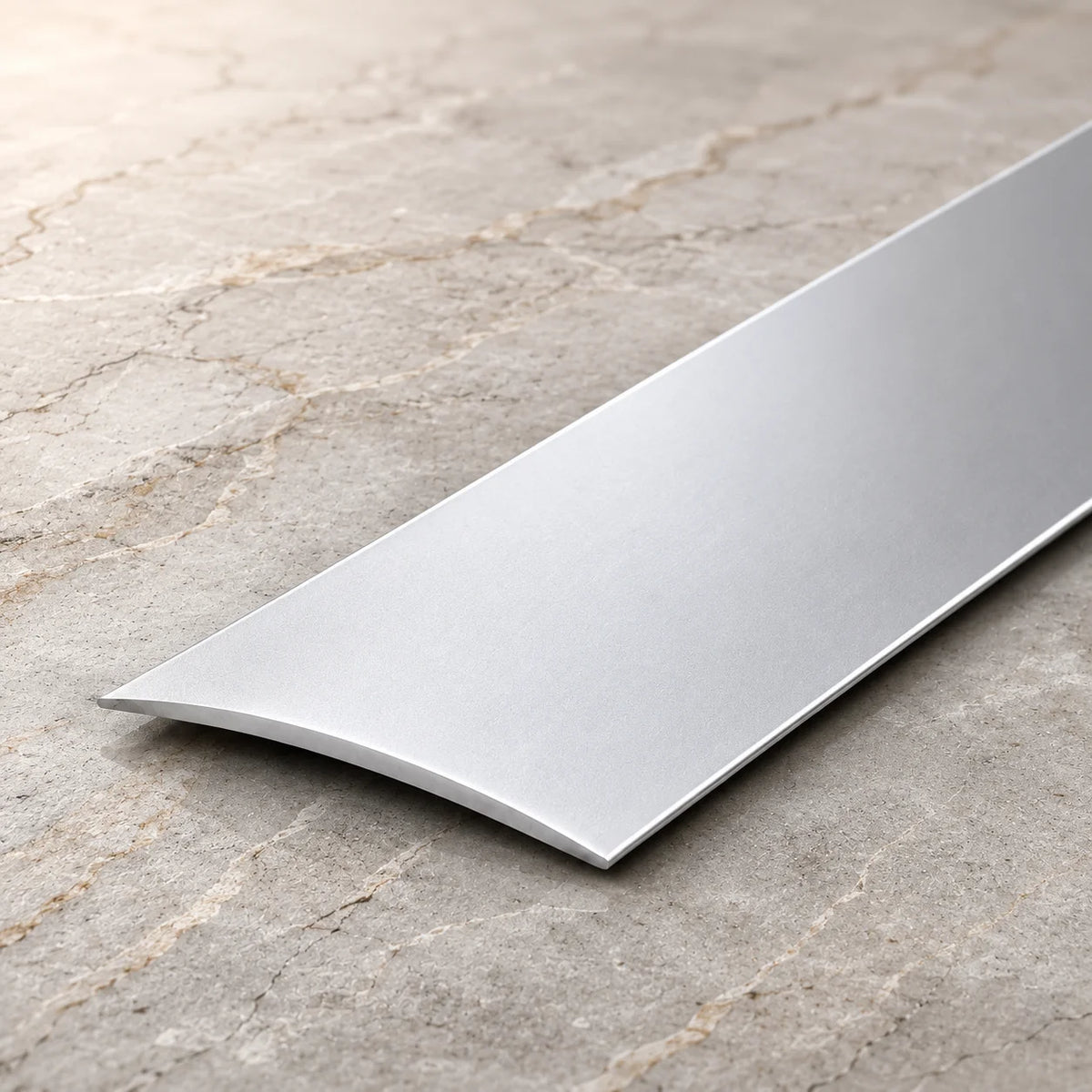 100mm Self-Adhesive Aluminium Door Threshold Strip In Silver color
