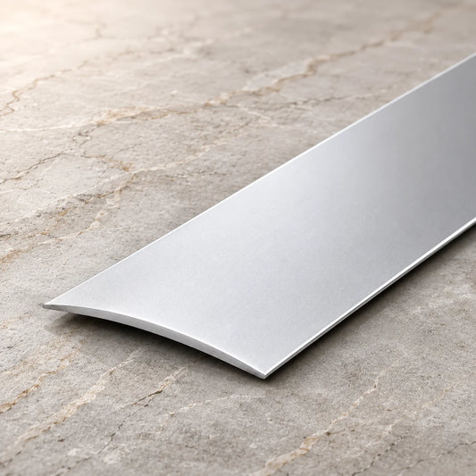 100mm Self-Adhesive Aluminium Door Threshold Strip In Silver color