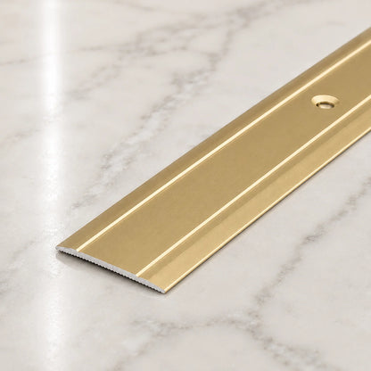 30mm Screw Fix Aluminium Door Threshold Strip – 900mm In Gold Color