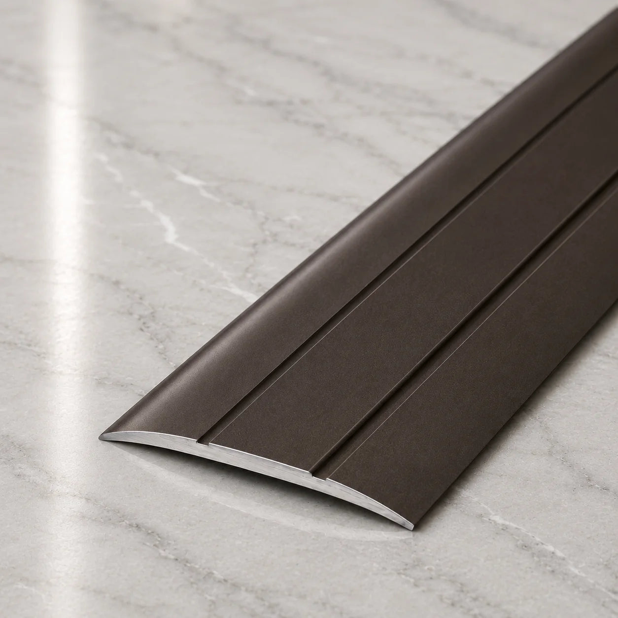 38mm Self-Adhesive Aluminium Threshold Strip 900mm In Olive color 