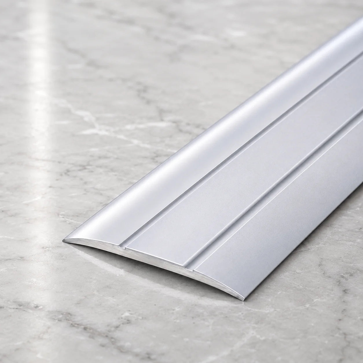 38mm Self-Adhesive Aluminium Threshold Strip 900mm In Silver Color
