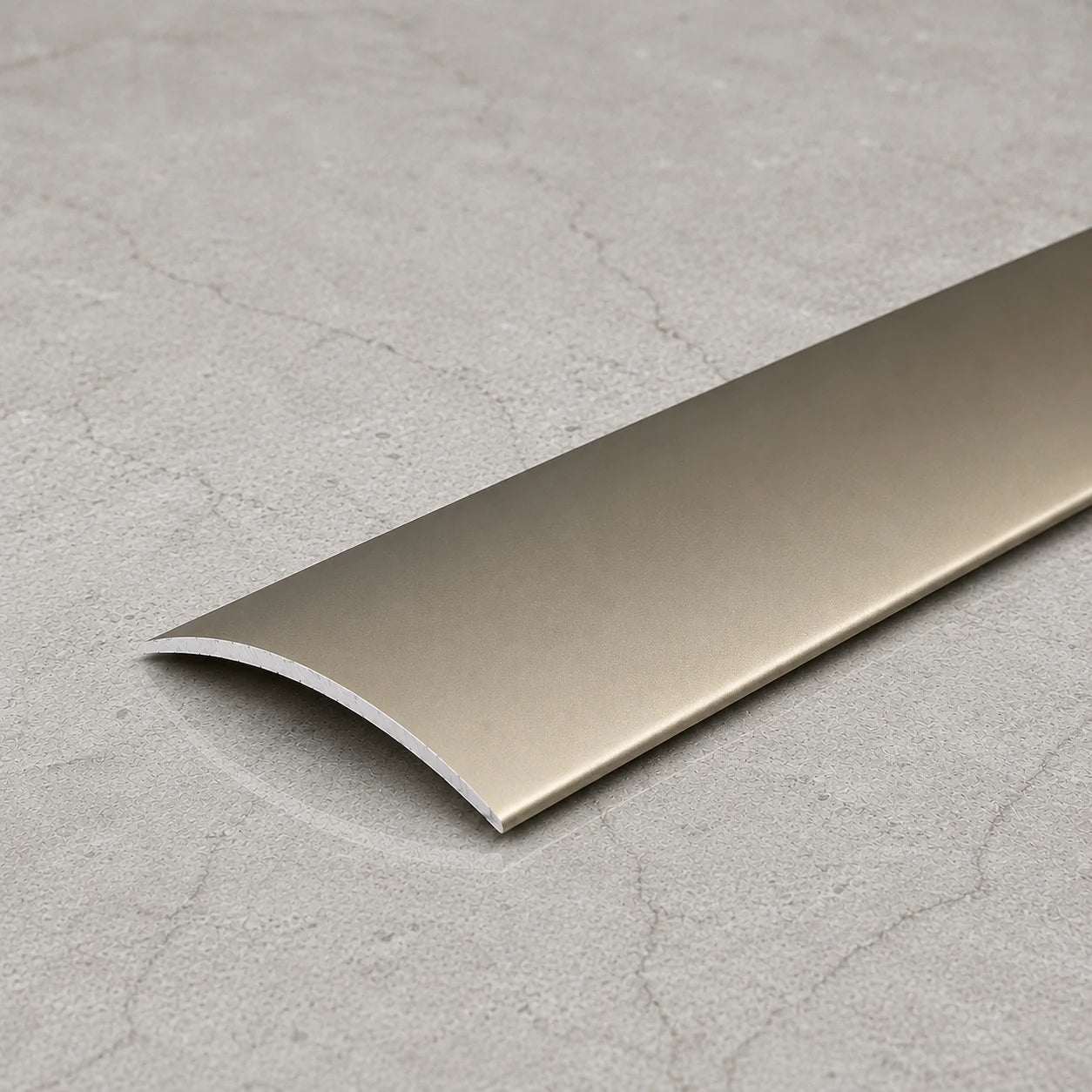 40mm Self-Adhesive Aluminium Door Threshold Strip – 930mm In Champagne Color