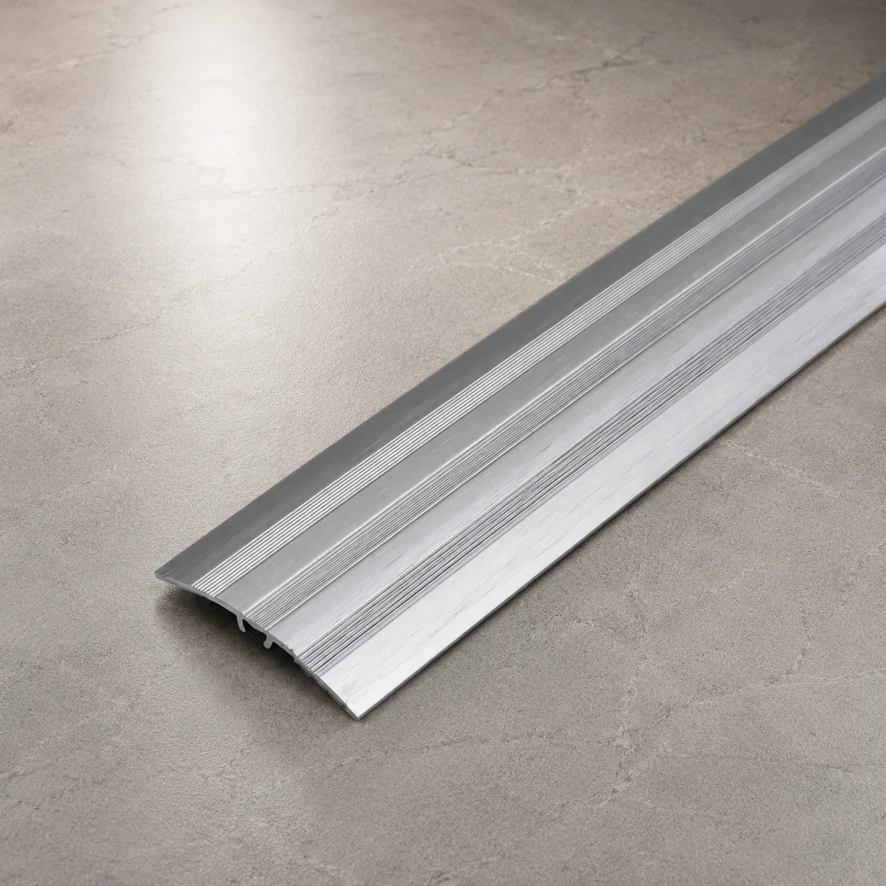 47mm Self-Adhesive Aluminium Threshold Strip In Brushed Silver Color