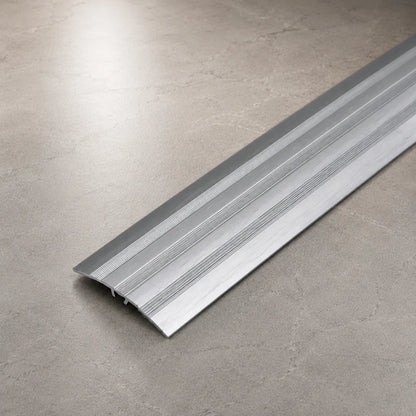 47mm Self-Adhesive Aluminium Threshold Strip In Brushed Silver Color