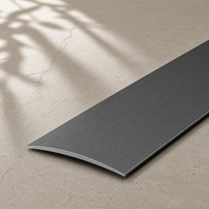 80mm Self-Adhesive Aluminium Door Threshold Strip In Black Color