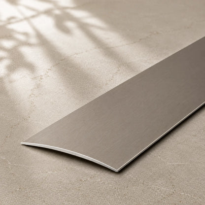 80mm Self-Adhesive Aluminium Door Threshold Strip In Champagne Color
