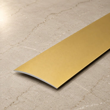 80mm Self-Adhesive Aluminium Door Threshold Strip In Gold Color