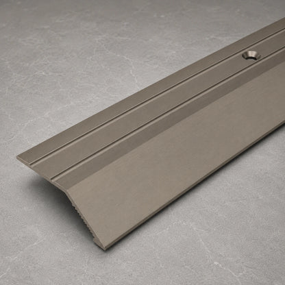 40mm Anodised Aluminium Door Threshold Ramp Profile in Champagne color