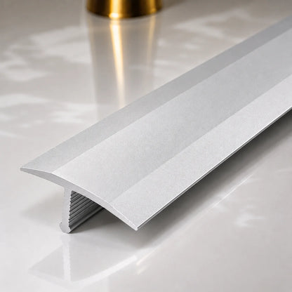 13mm Anodised Aluminium T Bar Tile Transition Profile silver