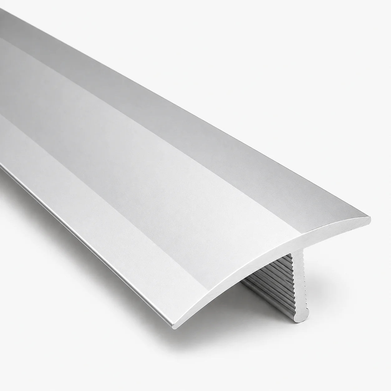26mm Anodised Aluminium T-Joint Tile Transition Profile silver finish