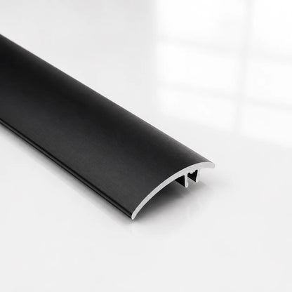 50mm Anodised Aluminium Door Threshold Strip in black color
