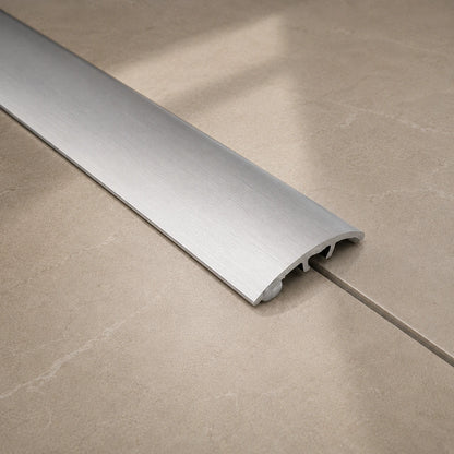 Anodised Aluminium Door Threshold Strip in silver color