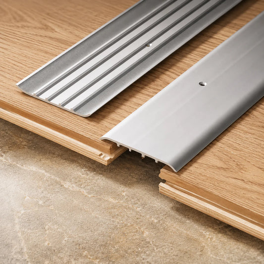 Aluminium Door Threshold Strip 80 MM x 1000 MM & 2000 MM Length Anodised Real Use Image 