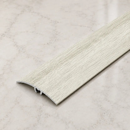 50mm  Wood Effect Aluminium Door Threshold Strip in Arctic Oak
