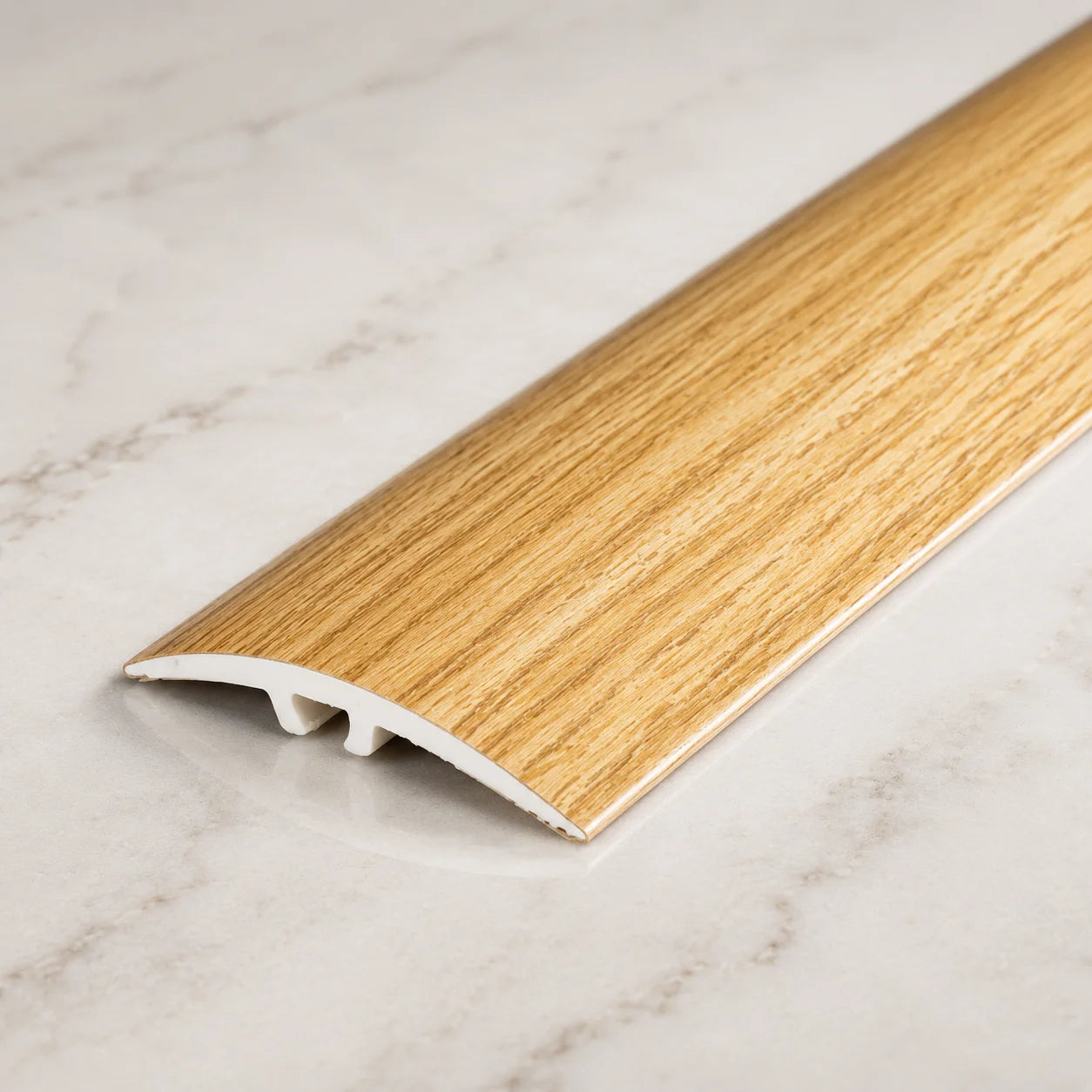 30mm Self Adhesive uPVC Wood Effect Door Threshold Strip Cayon Oak