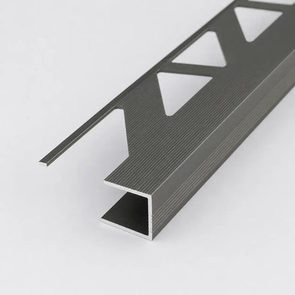 8mm Anodised Aluminium Stop Edge Trim 1m In Champagne Color 