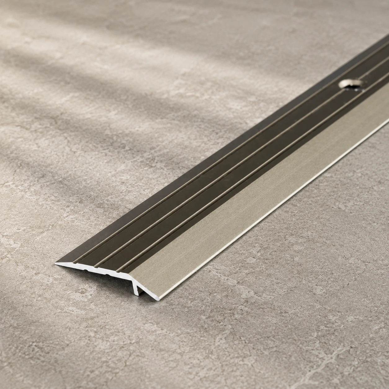 Aluminium Door Threshold Strip 30 MM x 1 M & 2 M Length Anodised Door Floor Ramp In Champagne Color 