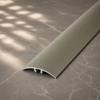Aluminium Door Threshold Strip 37 MM x 930 MM Length Self-Adhesive Silver 5in1 Installation LW37 in Champagne Color