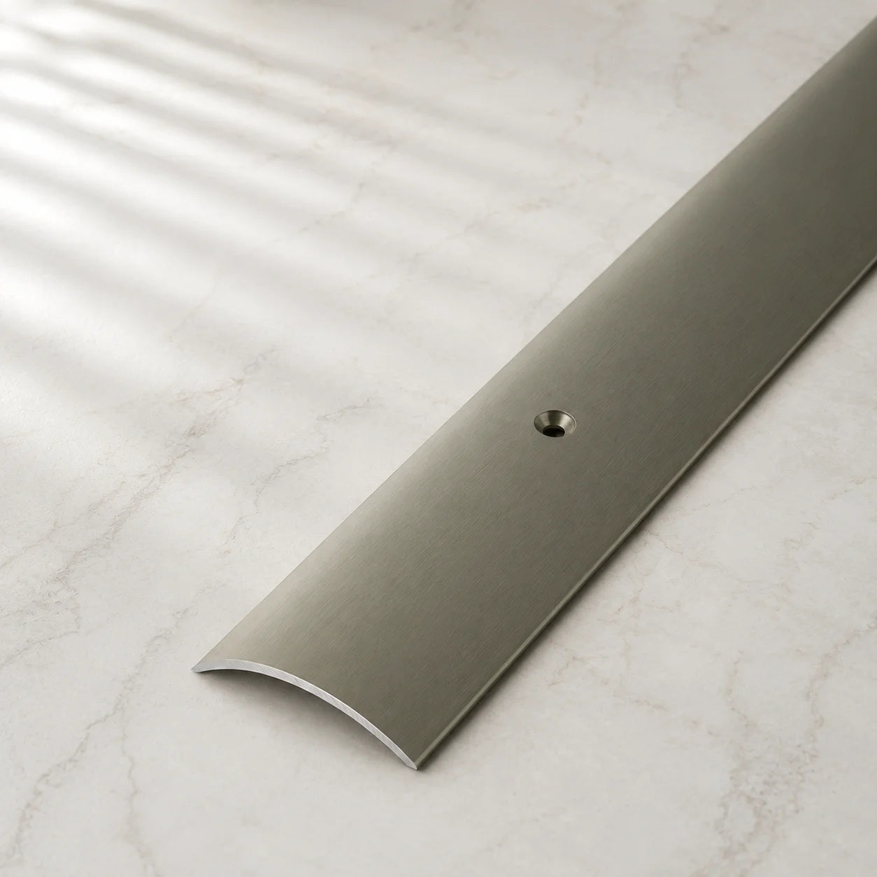 Aluminium Door Threshold Strip 40 MM x 1 M & 2 M Length Anodised Trim LPO40 In Champagne Color