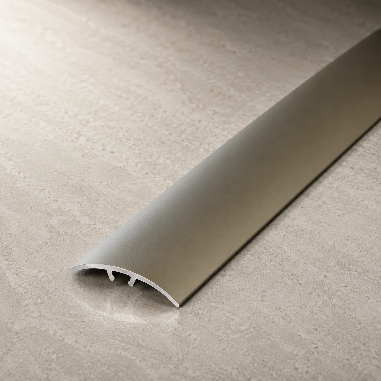Aluminium Door Threshold Strip 30 MM 40 MM 50 MM x 930 MM Length Anodised Push-In Transition In Champagne Color