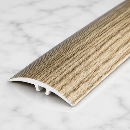 40mm uPVC Wood Effect Door Threshold Strip – 900mm In Clay Oak Color