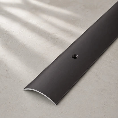 Aluminium Door Threshold Strip 40 MM x 1 M & 2 M Length Anodised Trim LPO40 In Dark Brown Color