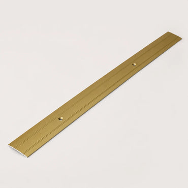 Aluminium Door Threshold Strip 1m Screw Fix in Gold color 
