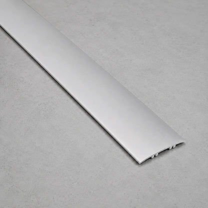 60mm Heavy-Duty Self-Adhesive Aluminium Floor Strip 2.7m In Anodised Aluminium Color