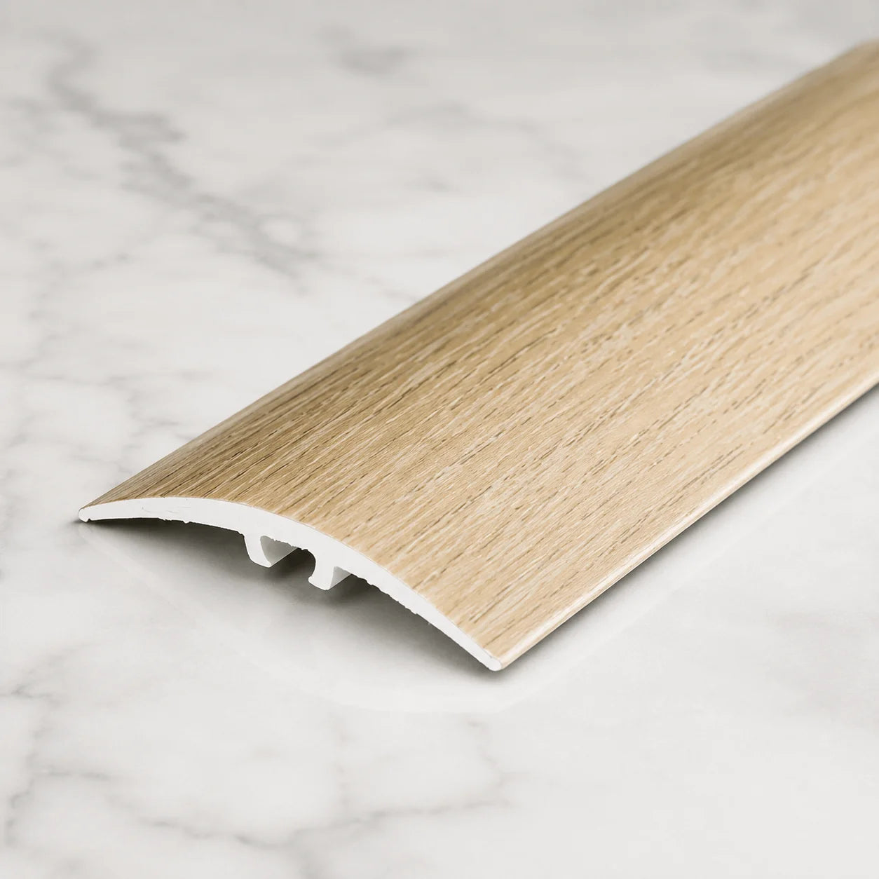 40mm uPVC Wood Effect Door Threshold Strip – 900mm In Light Oak Color