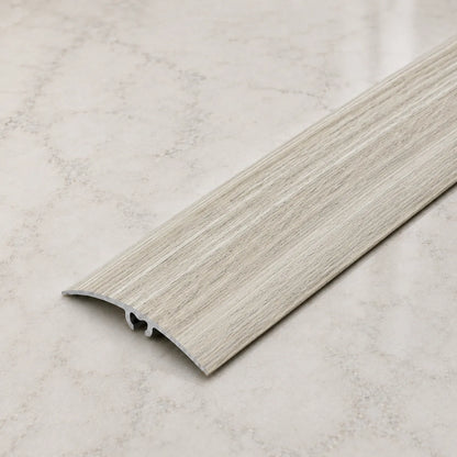 50mm  Wood Effect Aluminium Door Threshold Strip in  Malaga Oak