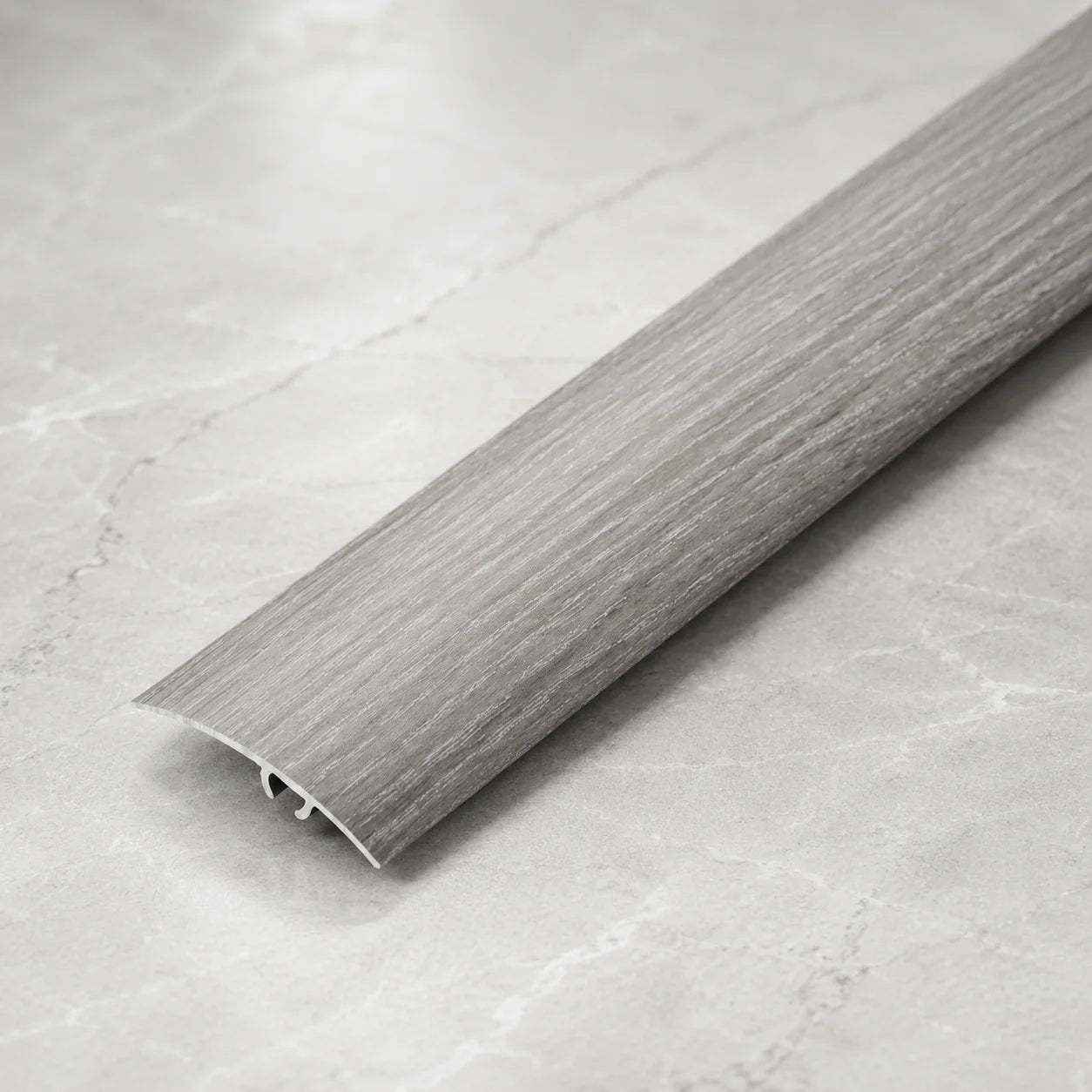 47mm Wood Effect Aluminium Threshold Strip | 930mm In Manila Oak Color