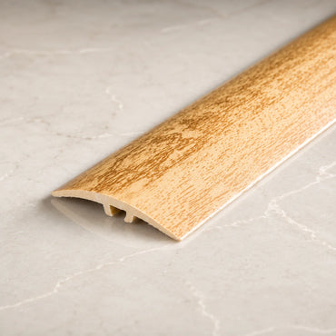 30mm Self Adhesive uPVC Wood Effect Door Threshold Strip Noble Oak