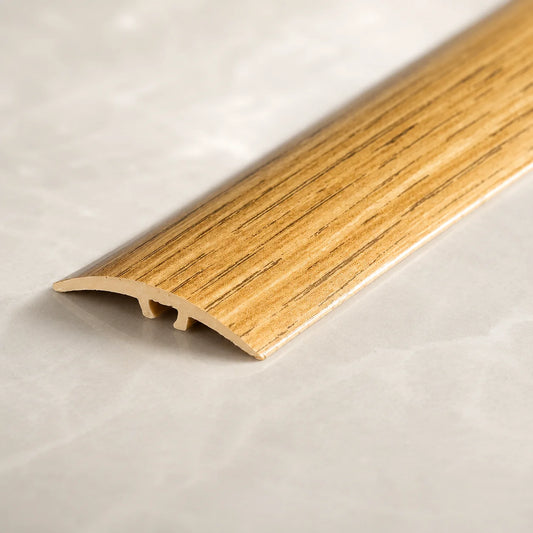 30mm Self Adhesive uPVC Wood Effect Door Threshold Strip Oak