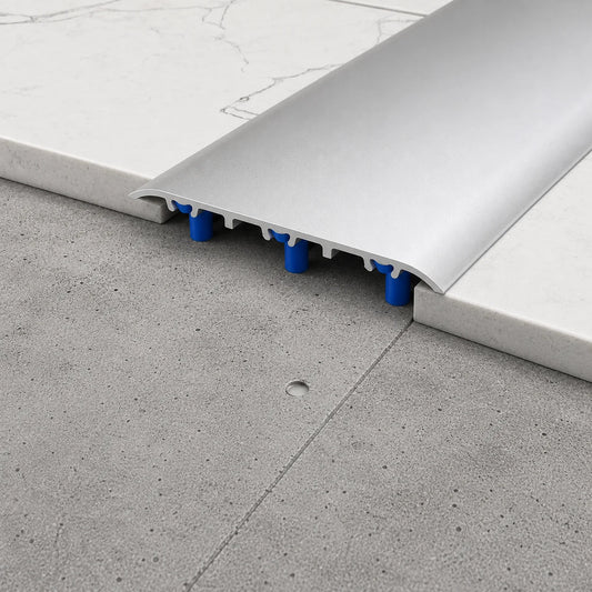 80mm Aluminium Door Threshold Strip 930mm Screw Fix In Siver Color