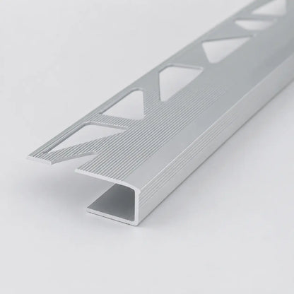 8mm Anodised Aluminium Stop Edge Trim 1m In Silver Color 