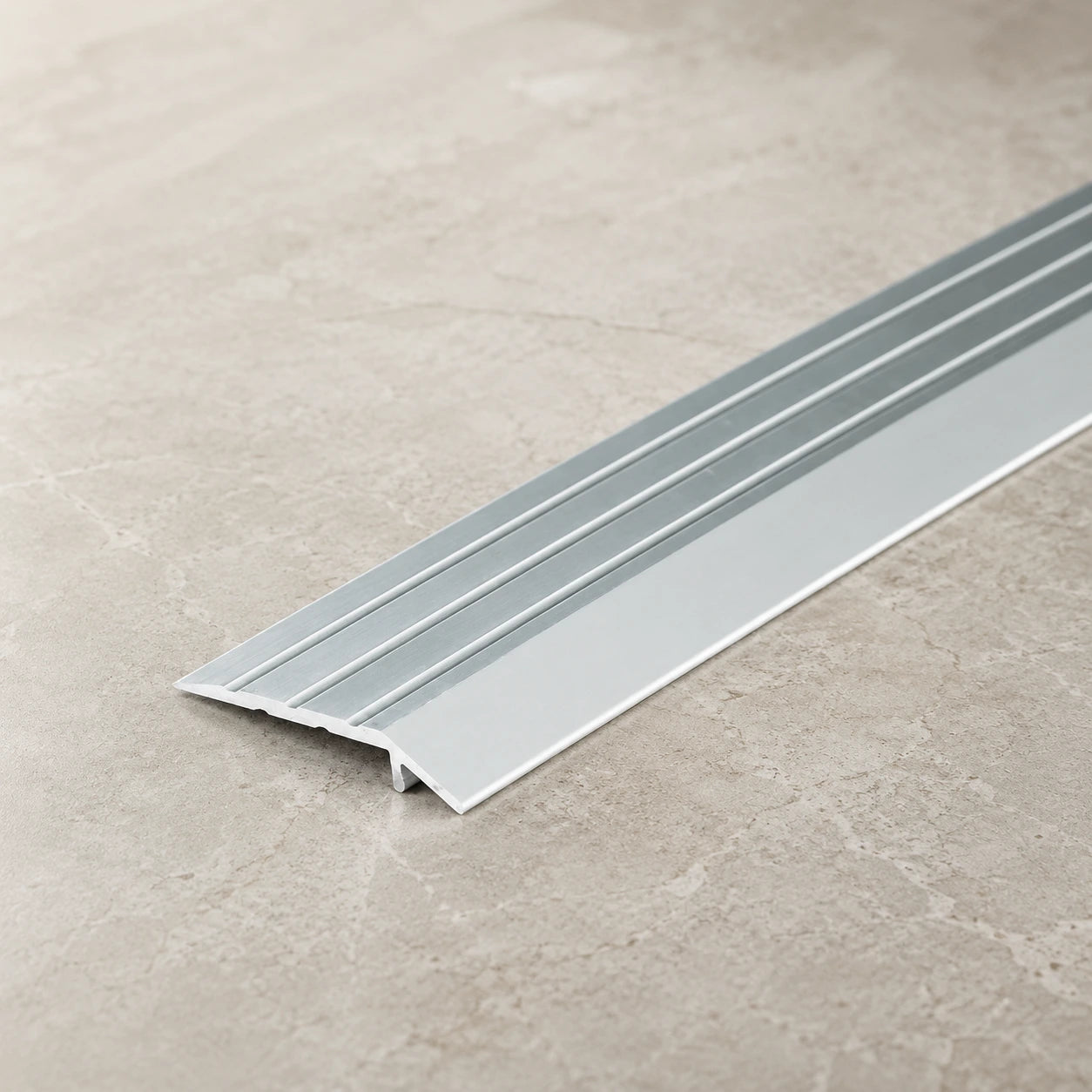 Aluminium Door Threshold Strip 30 MM x 1 M & 2 M Length Anodised Door Floor Ramp In Silver Color