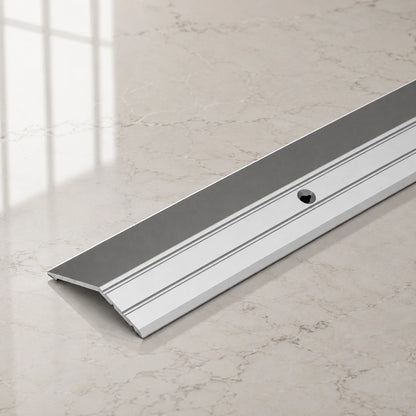Aluminium Door Threshold Ramp Strip 45 MM x 1 M & 2 M Length Anodised LPS16 In Silver Color 