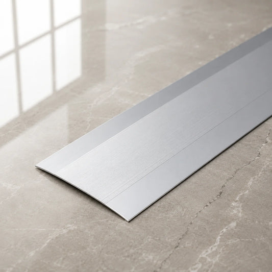 Self Adhesive Aluminium Door Threshold Strip 100 MM x 930 MM Length - DT100K In Silver Color 